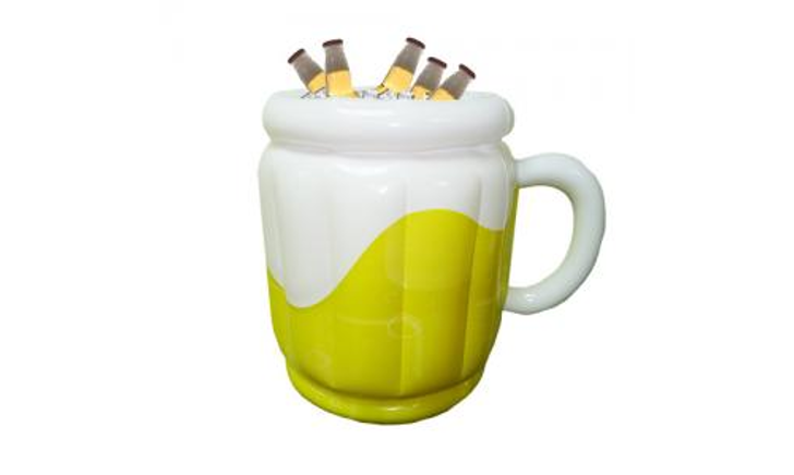 opblaasbaar bierglas